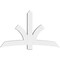 Ekena Millwork Davenport Architectural Grade PVC Gable Bracket, 72"W x 45"H x 6"D x 6"F, 15/12 Pitch GBP072X45X0606DAV00 - alternate 4